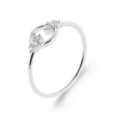 BAGUE ARGENT 925 RHODIE OZ