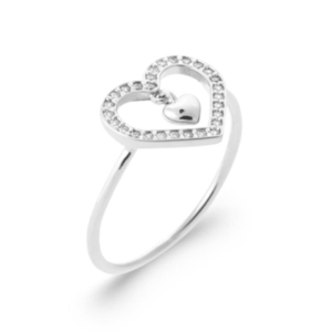 BAGUE ARGENT 925 RHODIE OZ