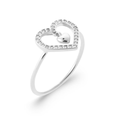 BAGUE ARGENT 925 RHODIE OZ