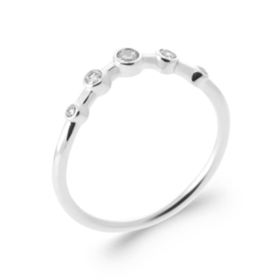BAGUE ARGENT 925 RHODIE OZ