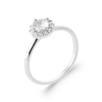 BAGUE ARGENT 925 RHODIE OZ