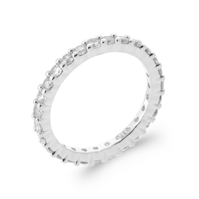 BAGUE ARGENT 925 RHODIE OZ