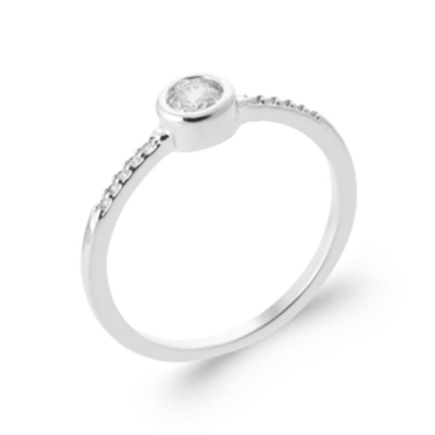 BAGUE ARGENT 925 RHODIE OZ