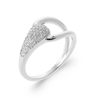 BAGUE ARGENT 925 RHODIE OZ