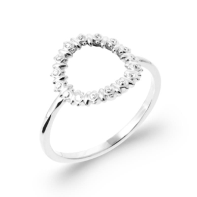 BAGUE ARGENT 925 RHODIE OZ