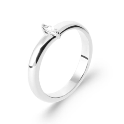 BAGUE ARGENT 925 RHODIE OZ