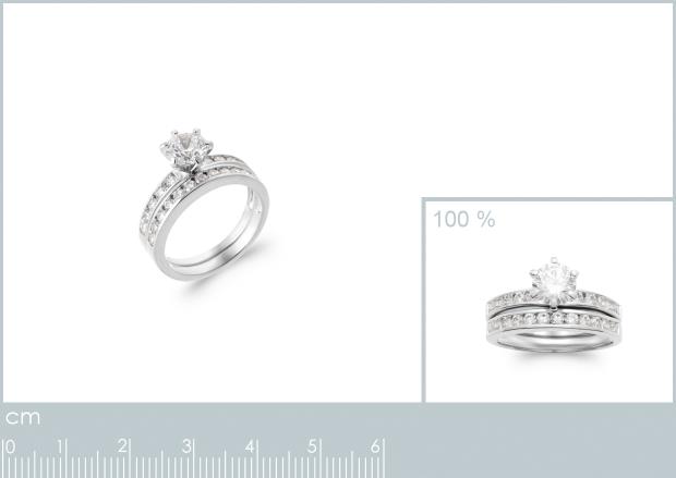 BAGUE ARGENT 925 RHODIE OZ - 1z12531048