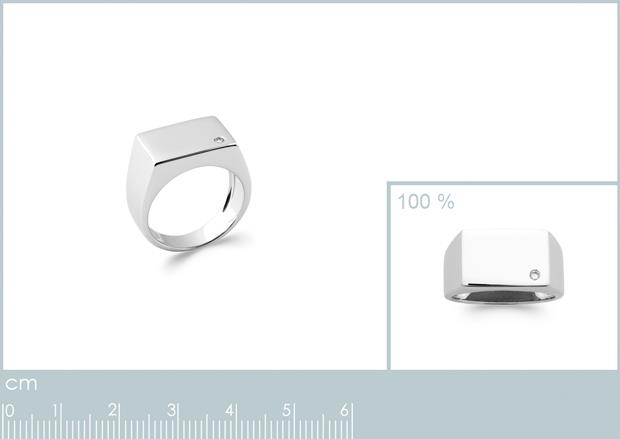 BAGUE ARGENT 925 RHODIE OZ - 1z15031060