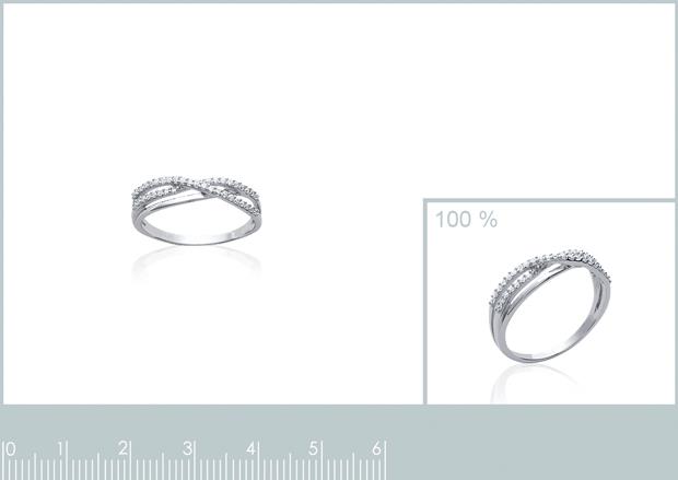 BAGUE ARGENT 925 RHODIE OZ - 1z18211050