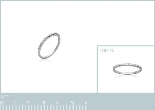 BAGUE ARGENT 925 RHODIE OZ - 1z20211050