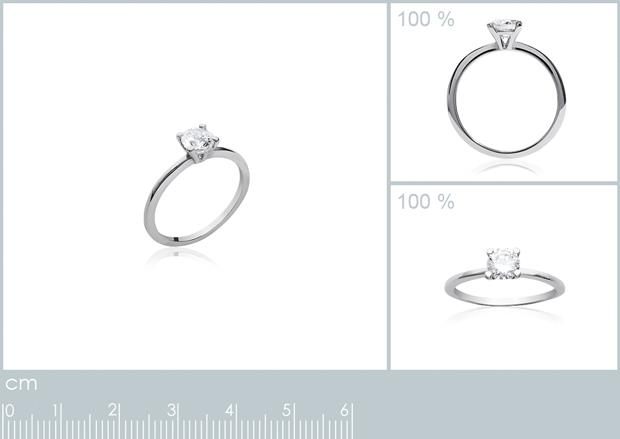 BAGUE ARGENT 925 RHODIE OZ - 1z231810550