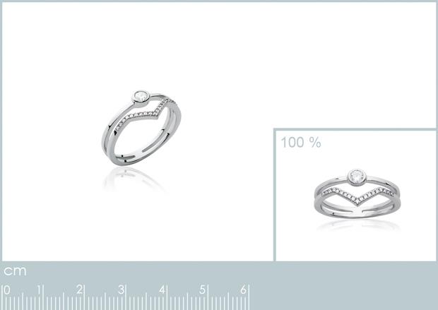 BAGUE ARGENT 925 RHODIE OZ - 1z24111050