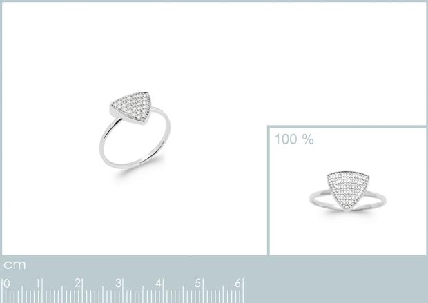 BAGUE ARGENT 925 RHODIE OZ - 1z28741050