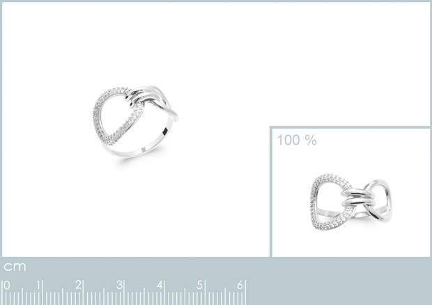 BAGUE ARGENT 925 RHODIE OZ - 1z90511050