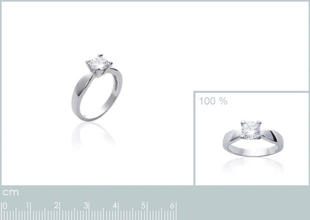 BAGUE ARGENT 925 RHODIE OZ - 1z02451050