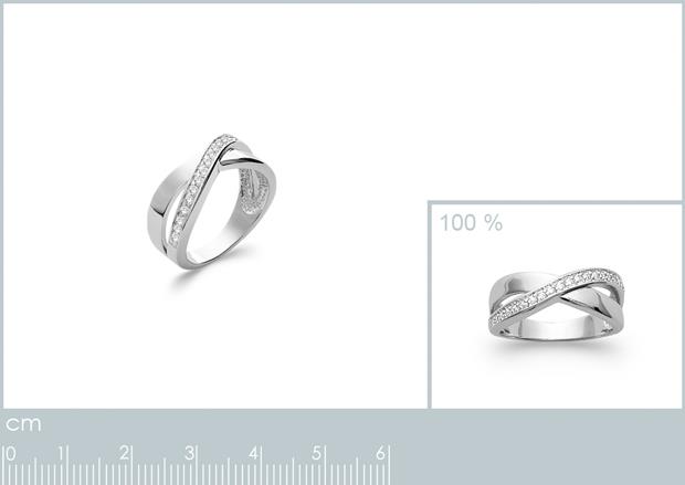 BAGUE ARGENT 925 RHODIE OZ - 1z04411052