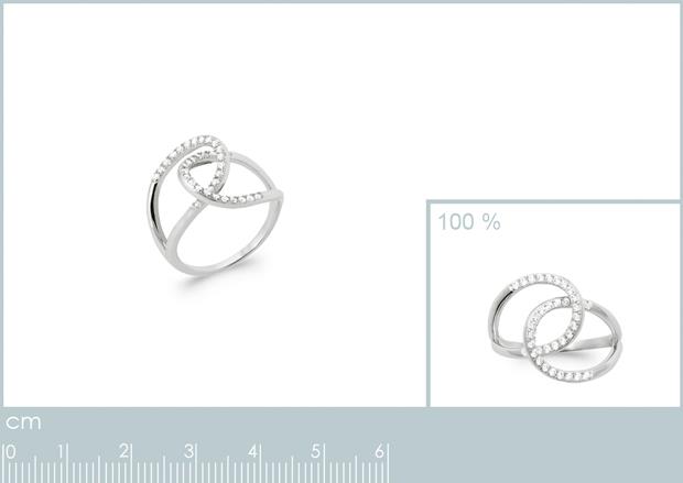 BAGUE ARGENT 925 RHODIE OZ - 1z91301050