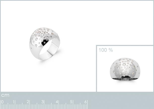 BAGUE ARGENT 925 RHODIE OZ - 1z92821052