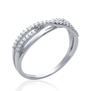 BAGUE ARGENT 925 RHODIE OZ