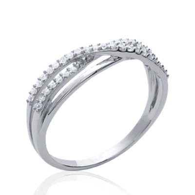 BAGUE ARGENT 925 RHODIE OZ