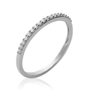 BAGUE ARGENT 925 RHODIE OZ