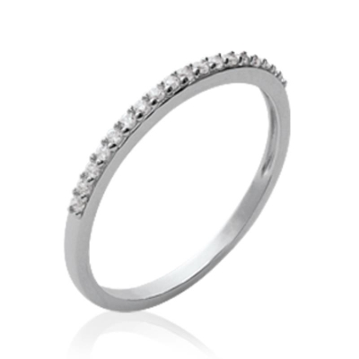 BAGUE ARGENT 925 RHODIE OZ