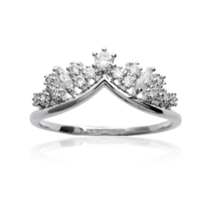 BAGUE ARGENT 925 RHODIE OZ
