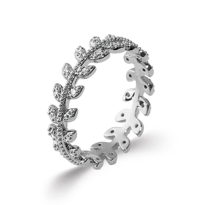 BAGUE ARGENT 925 RHODIE OZ