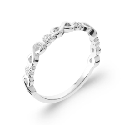 BAGUE ARGENT 925 RHODIE OZ