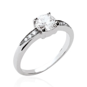 BAGUE ARGENT 925 RHODIE OZ