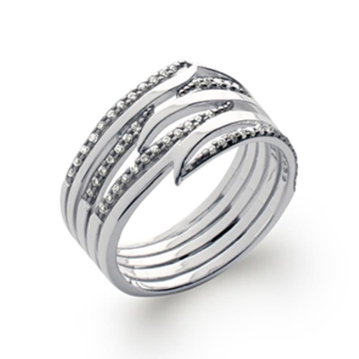 BAGUE ARGENT 925 RHODIE OZ