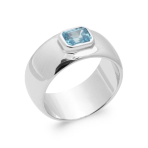 BAGUE ARGENT 925 RHODIE OZ