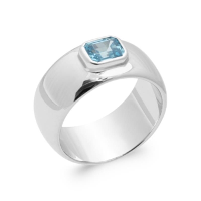 BAGUE ARGENT 925 RHODIE OZ