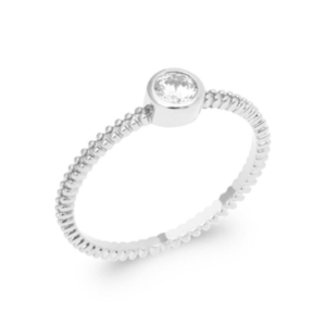 BAGUE ARGENT 925 RHODIE OZ