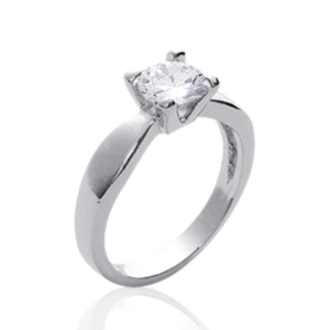 BAGUE ARGENT 925 RHODIE OZ