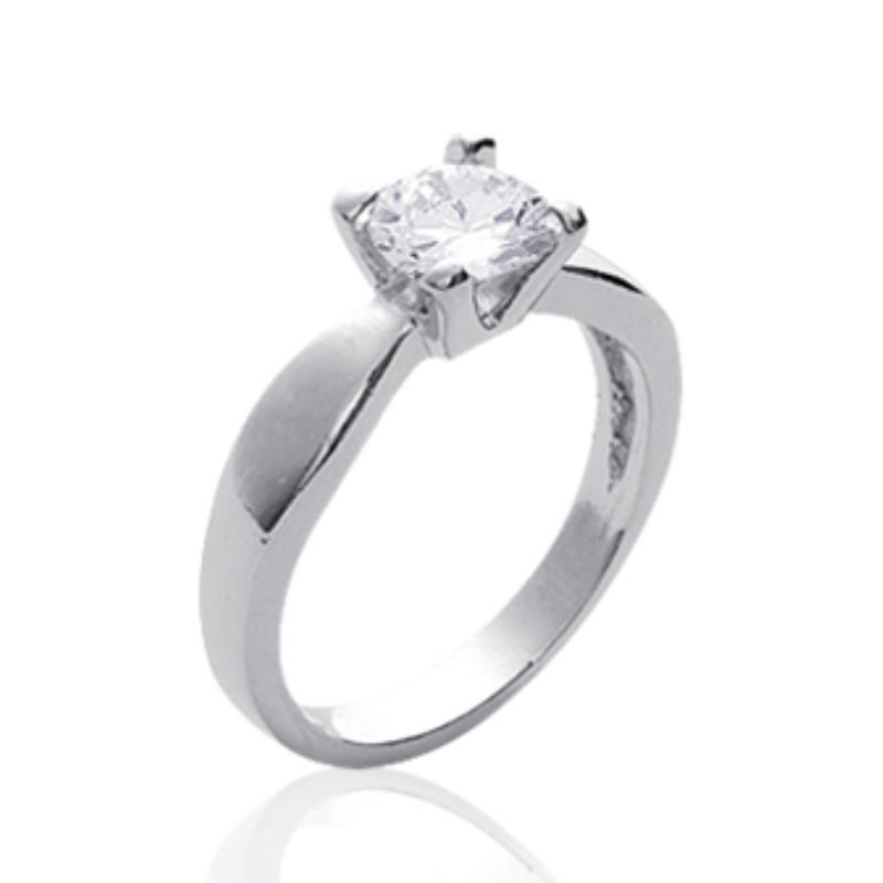 BAGUE ARGENT 925 RHODIE OZ