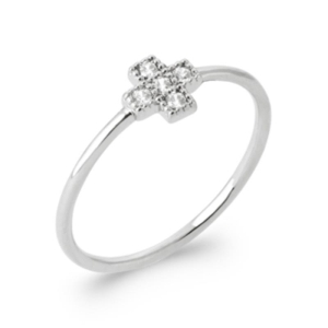BAGUE ARGENT 925 RHODIE OZ