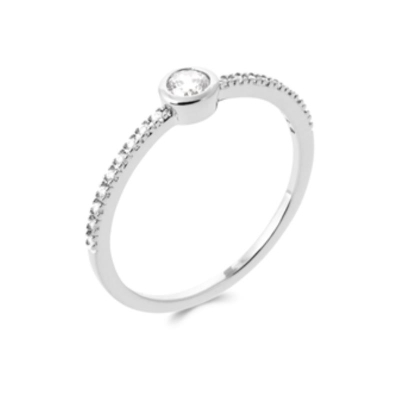 BAGUE ARGENT 925 RHODIE OZ