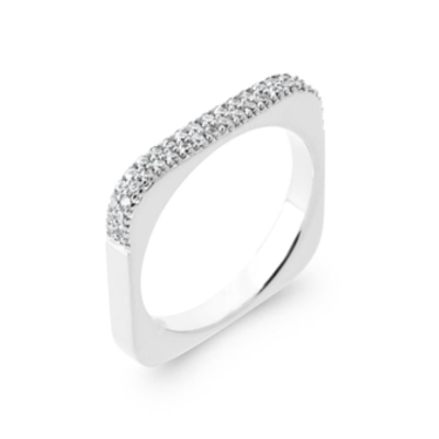 BAGUE ARGENT 925 RHODIE OZ