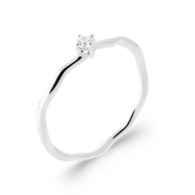 BAGUE ARGENT 925 RHODIE OZ