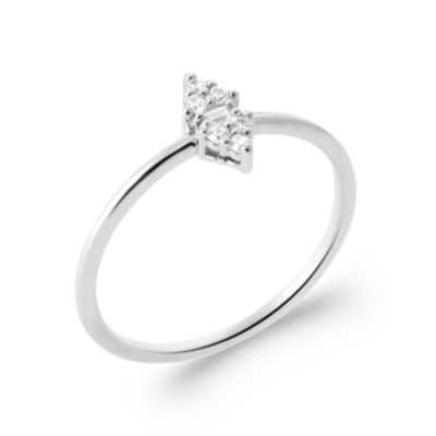 BAGUE ARGENT 925 RHODIE OZ