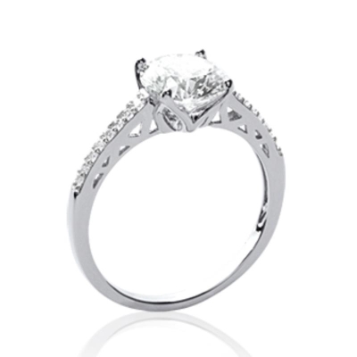 BAGUE ARGENT 925 RHODIE OZ MICROSERTI