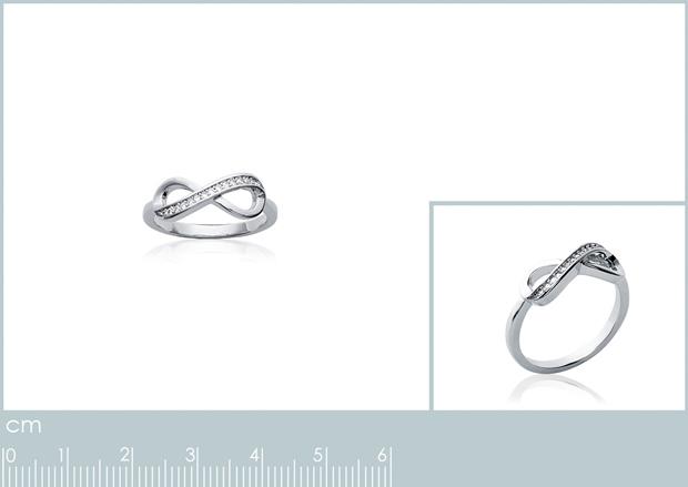 BAGUE ARGENT 925 RHODIE OZ MICROSERTI - 1z21281050