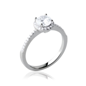BAGUE ARGENT 925 RHODIE OZ MICROSERTI