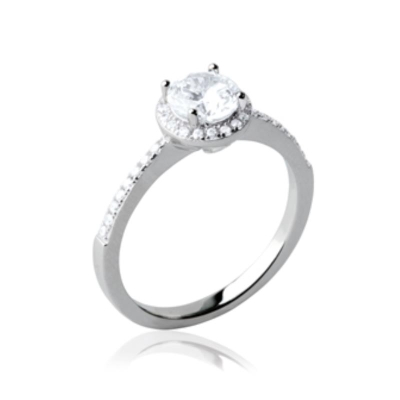 BAGUE ARGENT 925 RHODIE OZ MICROSERTI
