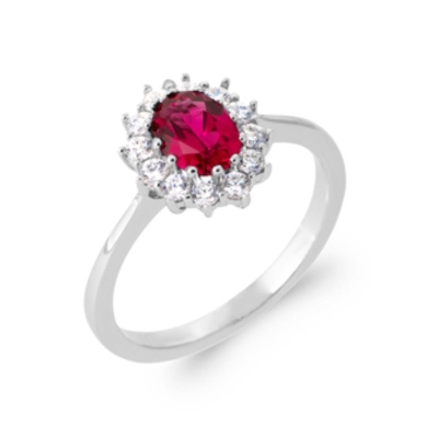 BAGUE ARGENT 925 RHODIE OZ PS