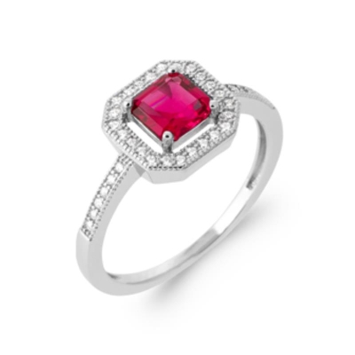 BAGUE ARGENT 925 RHODIE OZ PS