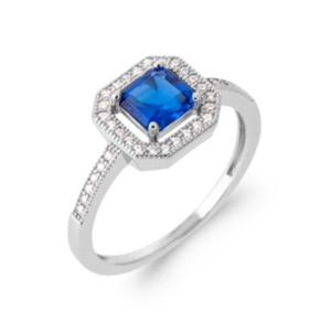 BAGUE ARGENT 925 RHODIE OZ PS