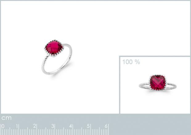 BAGUE ARGENT 925 RHODIE OZ PS - 1z93072050