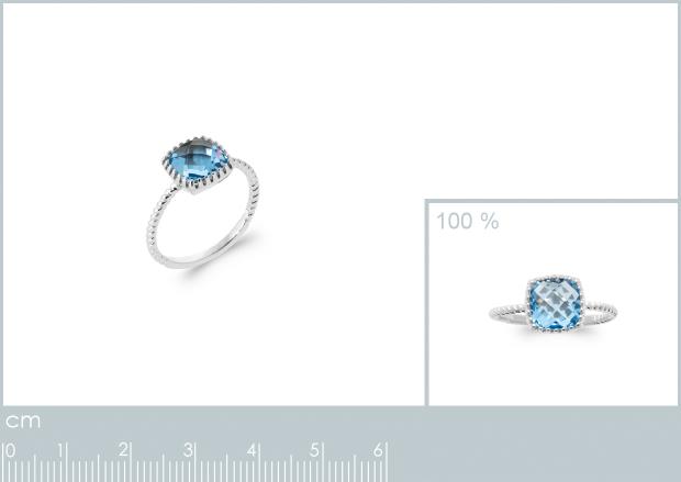 BAGUE ARGENT 925 RHODIE OZ PS - 1z93076050